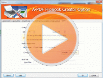 small screenshot of A-PDF FlipBook Creator