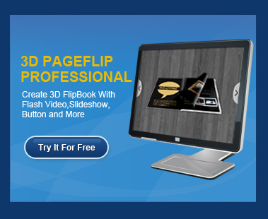 3D PageFlip Pro : Convert PDF to Flash Flipping Book